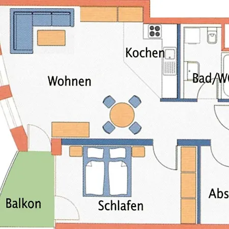 Διαμέρισμα Haus Nordseebrandung A1 2